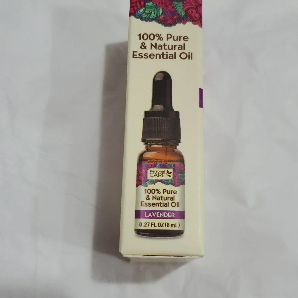 100% pure and natural essential Lavender oil blended‎ with sweet almond oil new